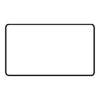 Urban Chic Black Nickel Effect Double Blanking Plate