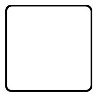 Urban Chic Stainless Steel Effect Single Blanking Plate