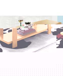 Unbranded Urban Oak Colour Coffee Table