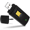 Never forget your password again with the USB Biometric Flash Drive - your fingerprint is your