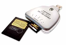 USB Memory Card Drive - CF SD and MM Card Reader & Writer