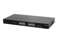 USRobotics Courier Gigabit Smart Switch USR997716A - Switch - 16 ports - EN Fast EN Gigabit EN - 10B