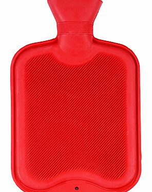 Unbranded Vagabond Double Ribbed Hot Water Bottle