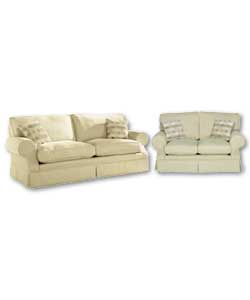 Vail Oatmeal 3 Seater Plus 2 Seater Suite