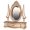 Valbonne French painted dressing table mirror