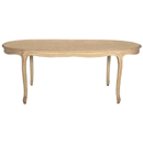 Valbonne French painted oval dining table