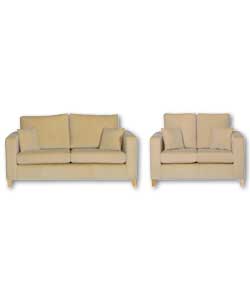 Valencia Large and Regular Cream Suite