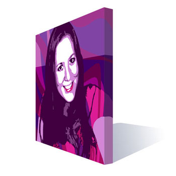 Unbranded Valentine` Day Personalised Pop Art Print