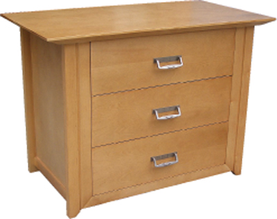 VALLEY 3 DRAWER WIDE CHEST