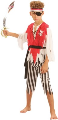 Value Costume: Child Pirate Boy (Small 3-5 yrs)