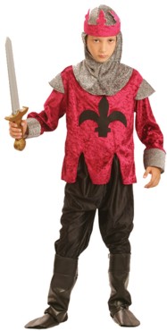 A Richard the Lionheart style costume which could work well for King Peter from the Lion the Witch