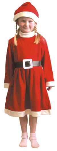 Dress up your little girl for a Cute Christmas. This great value dress is ideal for Christmas time