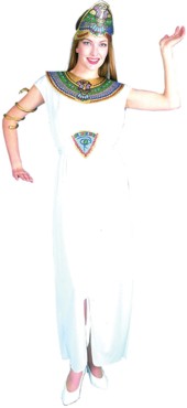 Great value Egyptian Queen costume ideal for many fancy dress themes like Royalty, Movies and