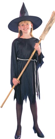 Value Costume: Girl Witch (Small 3-5 yrs)