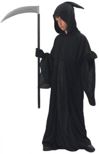 Turn yourself into Death with this Grim Reaper style costume. We particularly like the shape of the 