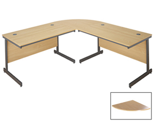 Value line 90 degree radial desk link unit