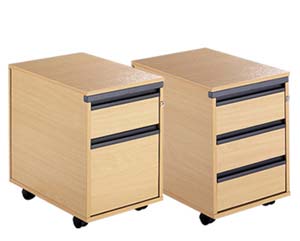 Value line mobile under desk pedestals 60h(cm)