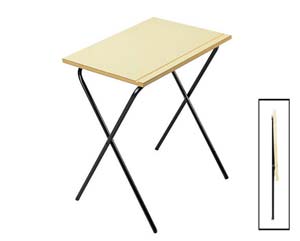 Unbranded Valueline folding exam desk