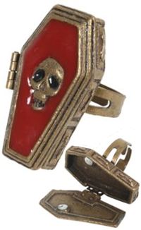 Unbranded Vampire Coffin Ring
