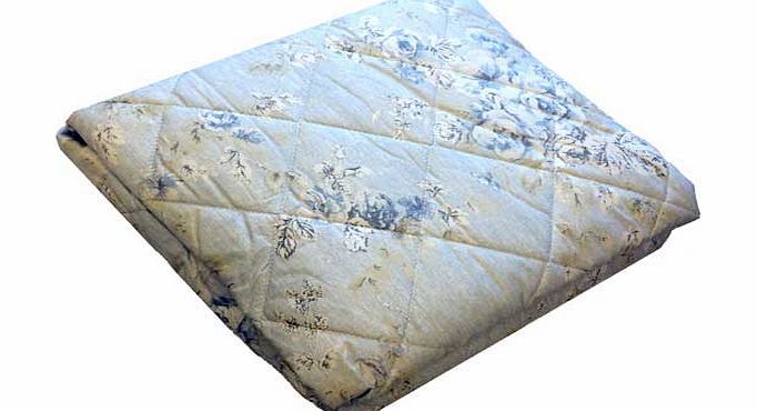 Unbranded Vantona Rosa Throw - Blue