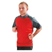 Unbranded Velocity Mens Zip Running T shirt M