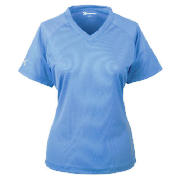 Unbranded Velocity V neck ladies Running T Shirt S