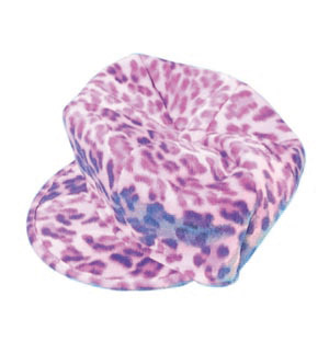 Groovy baby yeah! This fantastic hat is available in both purple and blue