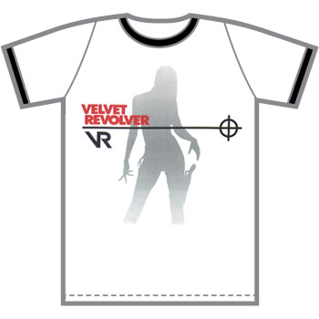 Velvet Revolver - White Ringer T-Shirt