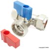 Unbranded Vemco Chrome Plated Washing Machine Valve Tee