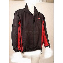 - Premium Microfibre jacket with contrast side and underarm panel trim, curved hem and drawcord wais