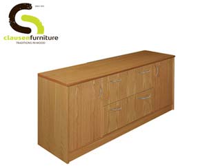 Unbranded Veneer credenza cherry