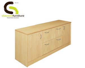 Unbranded Veneer credenza maple