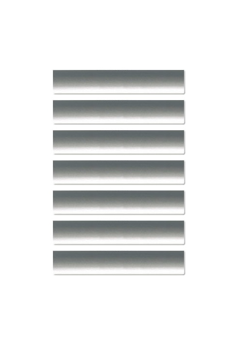 Unbranded Venetian Blinds Matt Silver Colour 0058 - 25mm