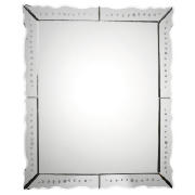 Unbranded Venetian Rectangle Mirror 60x70cm