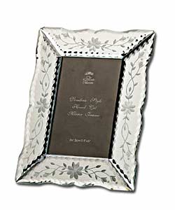 Venetian Style Glass Photo Frame