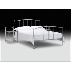 Venus 5FT Kingsize Bedstead - Aluminium Finish