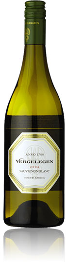 Predominantly Sauvignon Blanc selected from both of Vergelegen