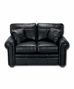 Vermont Black Regular Sofa