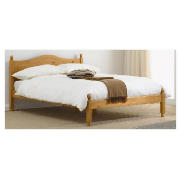 Unbranded Vermont Double Bedframe, Antique Pine