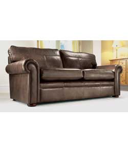 Vermont Large Antique Brown Sofa