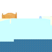 Unbranded Vermont Single Bed, Antique Pine And Standard