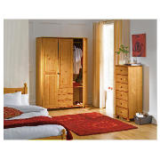 Unbranded Vermont Triple Robe, Antique Pine