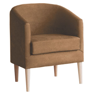 Vermont Tub Chair- Fudge