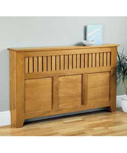 Composition MDF, oak veneered.Finish lacquered.Assembly required, easy fit system.To fit radiator si