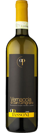 Unbranded Vernaccia di San Gimignano 2012, A Passoni