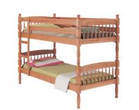 The Milano bunk beds are a classic spindle design and made from 100% solid pine. A favourite with