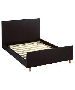 Verona Upholstered Double Bedstead - Frame Only