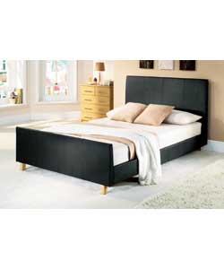 Verona Upholstered Kingsize Bedstead - Pillowtop Mattress