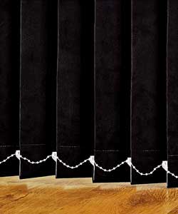 Unbranded Vertical Slat Pack- Dimout Black