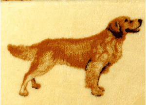 Unbranded Vetbed Woven - Golden Retriever